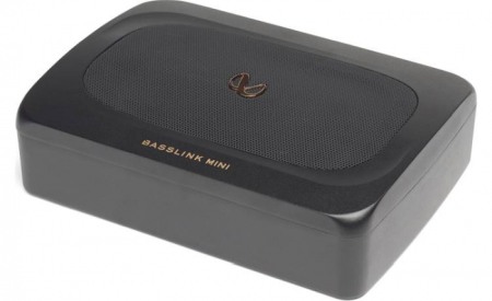 Car Audio - Infinity BassLink Mini Subwoofer compact cu subwoofer de 6"x8" și amplificator de 100 wați
