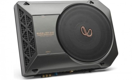 Car Audio - Infinity BassLink SM 2 Carcasă compactă pentru subwoofer sub scaun alimentat de 8 inchi