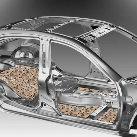 Insonorizant podea Paramat Sonic Shield 6mm, 35x50cm, 1 foaie [2]