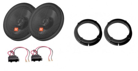 Pachete Audio - JBL - Pachet difuzoare auto VW, Seat - boxe, inele, adaptoare