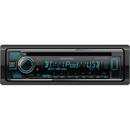 Multimedia/Playere auto - KDC-BT665U RADIO CD/USB/BLUETOOTH KENWOOD, MULTICOLOR