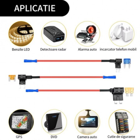 Kit adaptoare sigurante duble standard, mini, miniLow [4]
