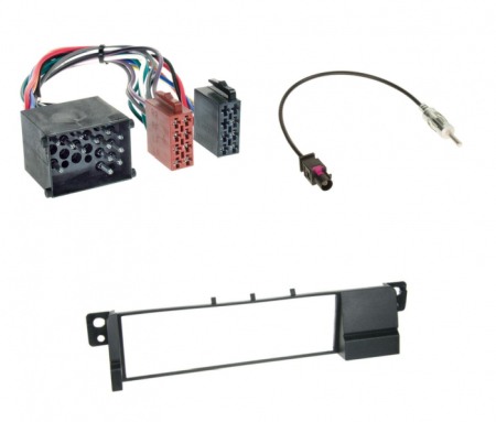 Accesorii Sisteme Audio - Kit audio 1din BMW E46 rama cu mufa alimentare si mufa antena