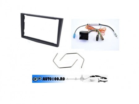 Pachete Audio - Kit audio 2DIN rama - mufa - adaptor antena - chei demontare OPEL