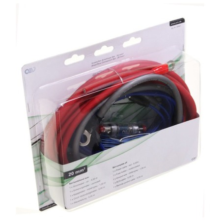 Accesorii Sisteme Audio - Kit cabluri pentru amplificator auto AIV 350941, 20mm