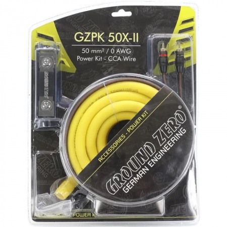 Accesorii Sisteme Audio - GZPK 50X-II Kit cabluri Ground Zero de 50mm²