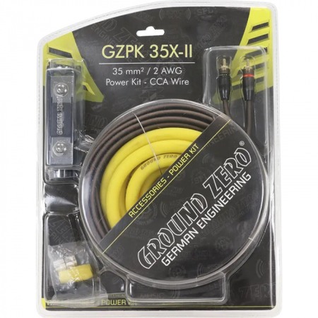 Accesorii Sisteme Audio - GZPK 35X-II Kit cabluri Ground Zero de 35mm²