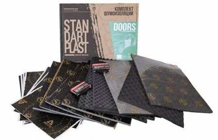 Insonorizant Auto - Kit de insonorizare pentru doua usi STP Aero - 3 Straturi Vibro Fono Termo