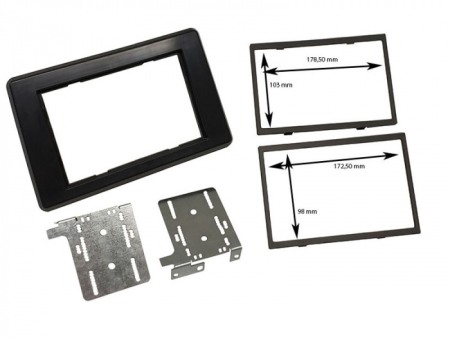 Accesorii Sisteme Audio - Kit fixare radio 2DIN cu rama Opel Movano, Nissan NV-400, Renault Master dupa 2020