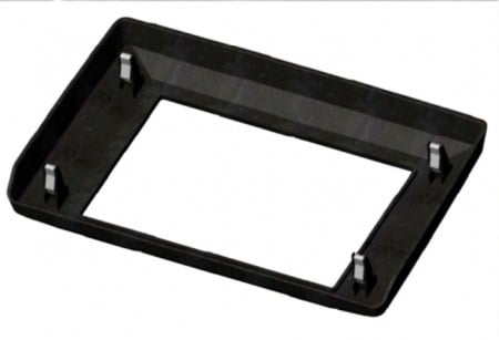 Kit fixare radio 2DIN negru cu 2 rame Dacia Duster 2022- [7]