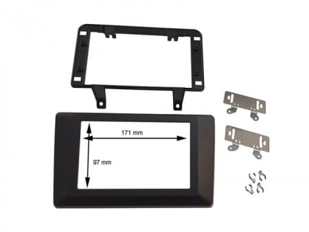 Accesorii Sisteme Audio - Kit fixare rama radio 2DIN 171 x 97 mm Dacia Duster dupa 2022