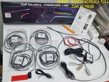 Accesorii auto - Kit lumini ambientale auto 
