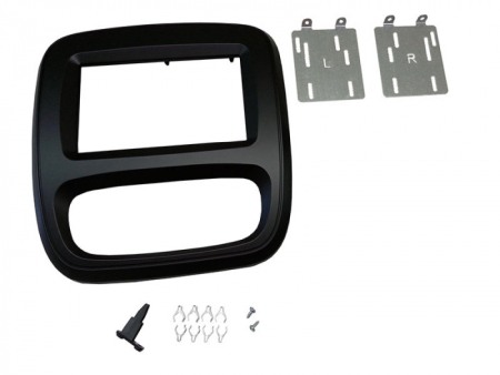 Accesorii Sisteme Audio - Kit rama 2 DIN Fiat / Nissan / Opel / Renault 2015 cu AC manual
