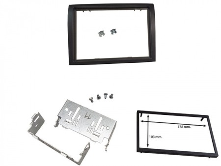 Accesorii Sisteme Audio - Kit rama 2DIN cu consola si sistem fixare Fiat Ducato 2006-