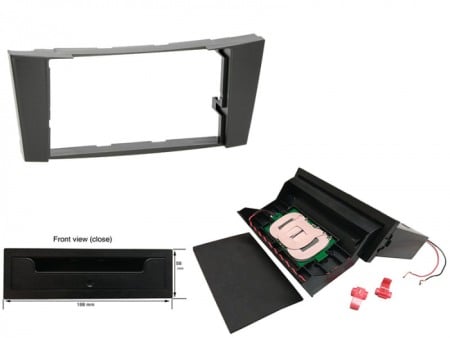 Accesorii Sisteme Audio - Kit rama radio cu incarcator wireless Mercedes E-Class W211