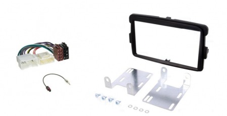 Pachete Audio - Kit rama radio cu mufe 2DIN Dacia Dokker, Duster, Lodgy, Sandero 
