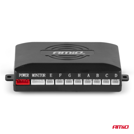 Kit senzori parcare marșarier cu buzzer, 8 senzori, argintiu, AMIO-01596 [2]