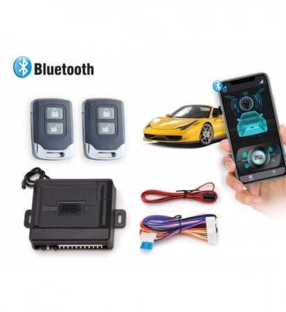Electrice, Electronice Auto - Modul Închidere Centralizată cu Bluetooth E240BT și 2 Telecomenzi - Control Avansat Fără Cheie
