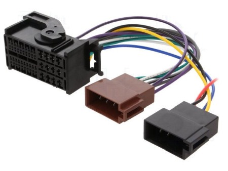 Accesorii Sisteme Audio - Mufa radio ISO receptor fabrica Alfa Romeo, Dodge, Fiat, Jeep dupa 2014 ACC-212