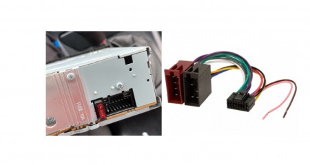 Mufa radio JVC 16 pini la ISO [1]