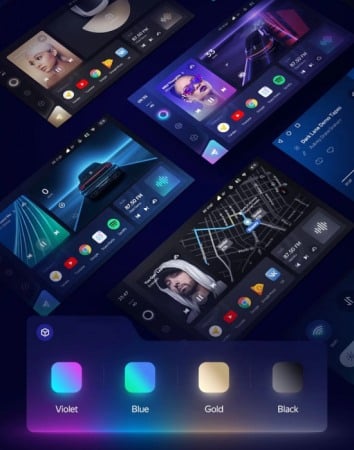 NAVIGATIE AUTO TEYES CC3 2K, 4+32GB 9.5" QLED OCTA-CORE 2GHZ, ANDROID 4G BLUETOOTH 5.1 DSP [4]