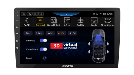 Navigație auto universală Alpine INE-AX809 – Ecran 9" WXGA HD, Android 13, 8GB RAM, 256GB, 4G, Wi-Fi și Bluetooth [4]