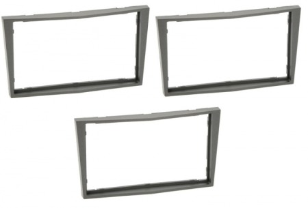 Pachete Audio - Pachet 3 rame 2DIN argintiu Opel dupa 2004