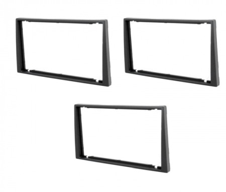 Pachete Audio - Pachet 3 rame 2DIN gri inchis Opel dupa 2000