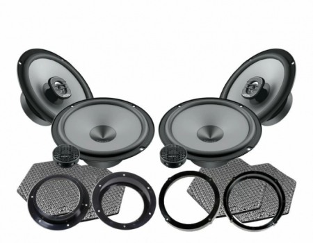 Pachete Audio - Pachet audio complet fata spate Octavia II (2004 - 2013) cu boxe Hertz