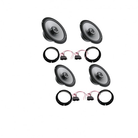 Pachete Audio - Pachet audio complet fata spate VW Passat B5/B5.5 cu boxe Hertz