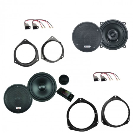 Pachete Audio - Pachet audio Excalibur dedicat usi fata/spate Opel Corsa E 2014-2019