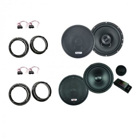 Pachete Audio - Pachet audio VW Passat B5/B5.5 fata spate Excalibur