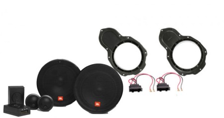 Pachete Audio - Pachet audio VW Passat B6/B7 fata, boxe, inele, mufe adaptoare JBL STAGE2 604C