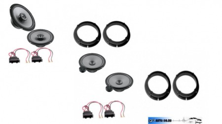 Pachete Audio - Pachet boxe fata si spate VW Passat B5/B5.5 Hertz