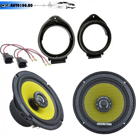 Pachete Audio - Pachet boxe Ground Zero Titanium GZTF 6.5X OPEL Astra K