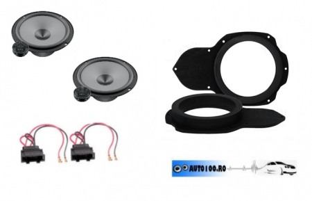 Pachete Audio - Pachet boxe Hertz 2 cai, VW Passat B6 fata