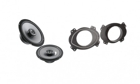 Pachete Audio - Pachet Boxe Hertz Uno X165 Isuzu D-Max 2012-2020 fata