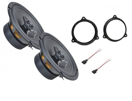 Pachete Audio - Pachet boxe Seat Leon III usi spate GROUND ZERO seria Ferrum 80W RMS