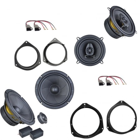 Pachete Audio - Pachet difuzoare auto Ground Zero Iridium Opel Astra H (2004 - 2014)
