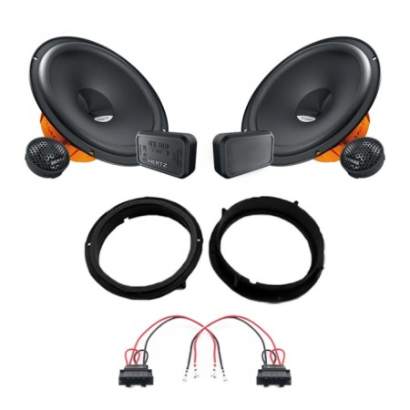 Pachete Audio - Pachet difuzoare auto Hertz Dieci dedicat usi fata Volkswagen T-Roc 2017-, RMS 80W