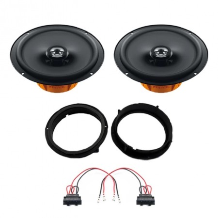 Pachete Audio - Pachet difuzoare auto Hertz Dieci dedicat usi spate Volkswagen T-Cross 2019-, RMS 60W