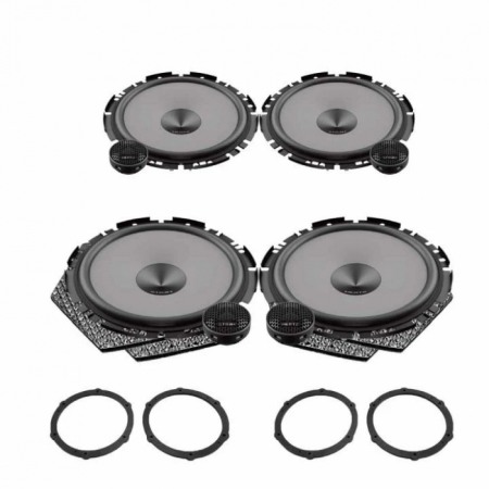 Pachete Audio - Pachet difuzoare auto Hertz Uno dedicat Peugeot 508 2011-2018, RMS 70W