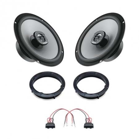 Pachete Audio - Pachet difuzoare auto Hertz Uno dedicat usi spate Volkswagen Beetle 2011-2018, RMS 55W