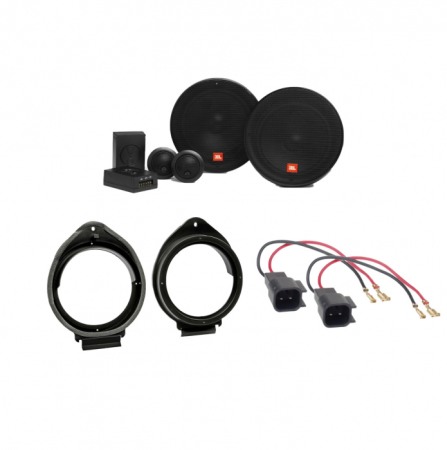 Pachete Audio - Pachet difuzoare auto JBL STAGE2 604C dedicat usi fata Opel Astra K 2015-2021