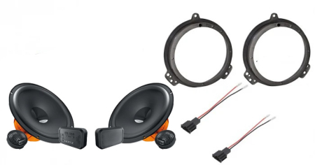 Pachete Audio - Pachet difuzoare auto usi Fata Audi A3 8P 2004-2013 Hertz Dieci 80 W