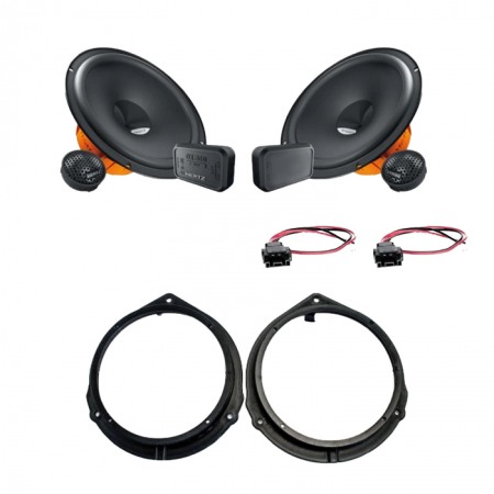 Pachete Audio - Pachet difuzoare auto usi Fata Mercedes-Benz C Class W204 2011-2015 Hertz Dieci 80 W