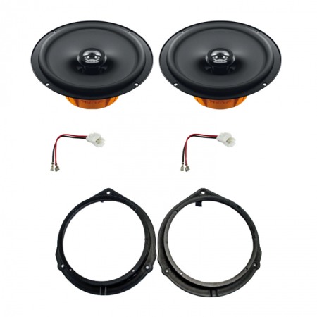 Pachete Audio - Pachet difuzoare auto usi Spate Mercedes-Benz C Class W204 2011-2015 Hertz Dieci 60 W