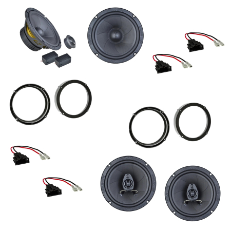 Pachete Audio - Pachet difuzoare Ground Zero Iridium GZI Skoda Octavia III fata si spate