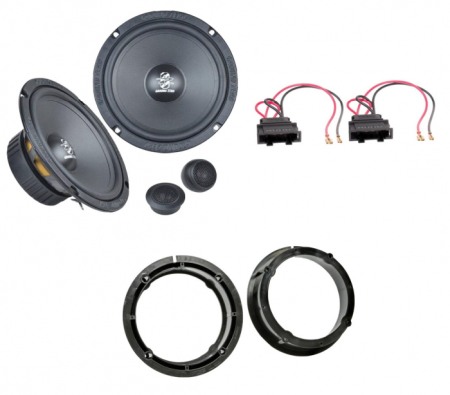 Pachete Audio - Pachet difuzoare Groundzero VW Passat B5 / B5.5 usi fata 100W RMS