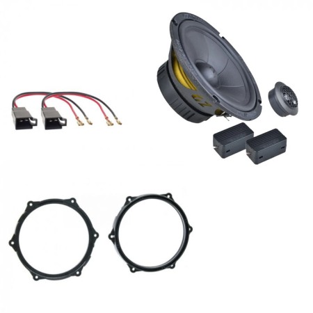 Pachete Audio - Pachet difuzoare Seat Ibiza 6J 2008-2017 Ground Zero GZIC 150W165.2